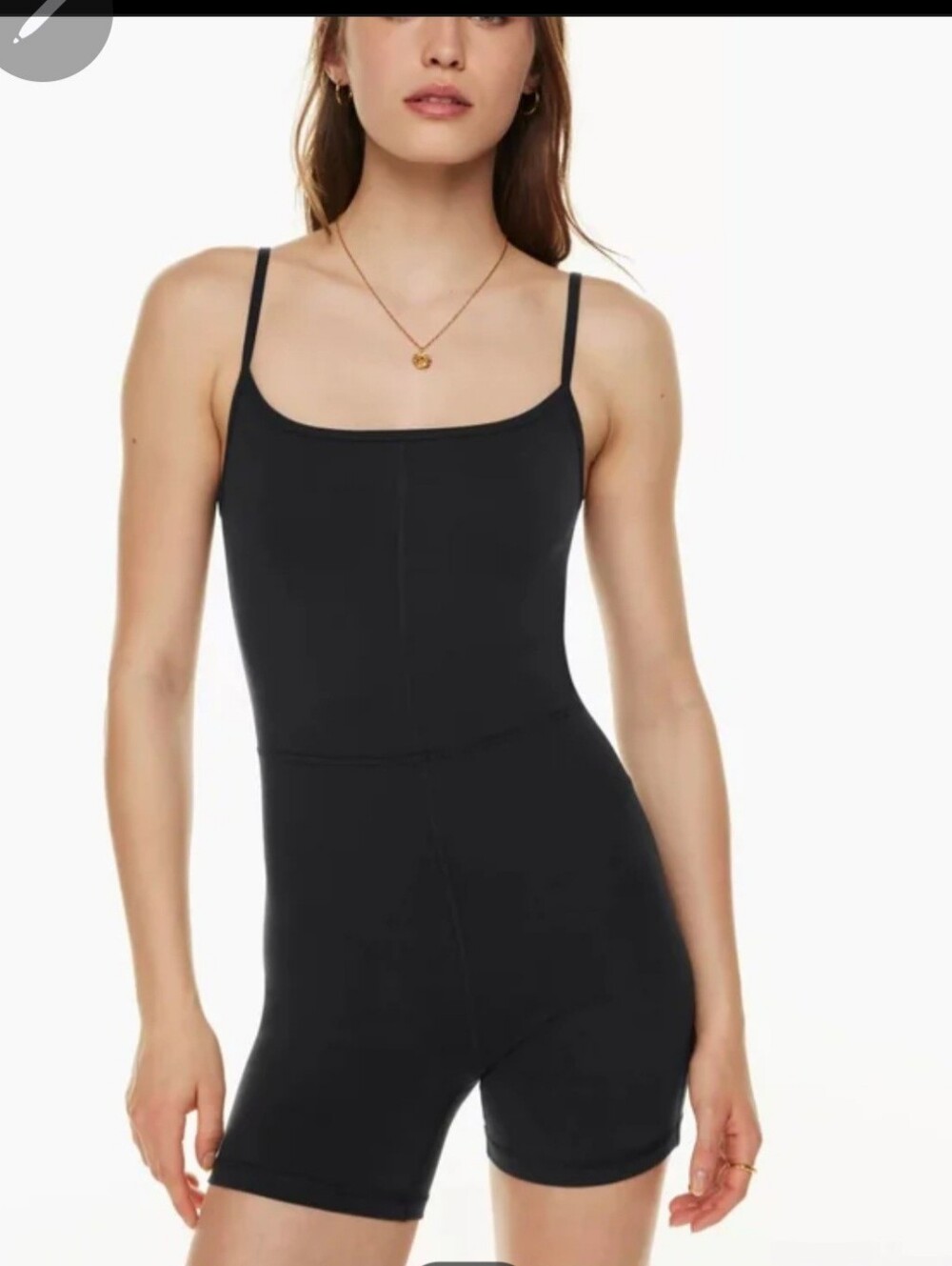 Wilfred Black Fitted Romper Sz XS